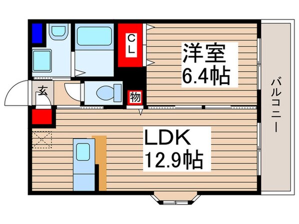 FTゴールデンコートの物件間取画像